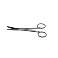 ARMO Surgical Scissors Sharp/blunt - curved 13cm