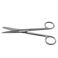 HIPP Surgical Scissors Sharp/blunt - straight 16cm