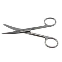HIPP Surgical Scissors Sharp/blunt - curved 13cm