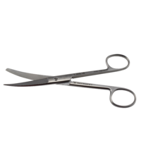 HIPP Surgical Scissors Sharp/blunt - curved 16cm
