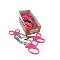 Universal Trauma Scissors 16cm Pink (box of 12)