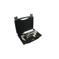 ARMO LARYNGOSCOPES McIntosh Fibre Optic set Xenon In Case