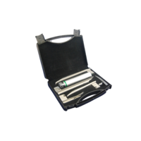 ARMO LARYNGOSCOPES Miller Fibre Optic set Xenon In Case