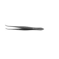 ARMO Eye Forceps Graefe Iris half curved 1x2 with pin 10cm