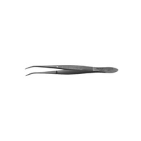 ARMO Eye Forceps Graefe Iris half curved with pin 10cm
