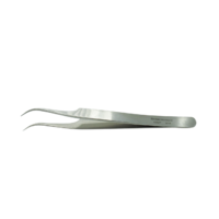 ARMO Entomological/Jeweller's Forceps No.7 Super Fine - curved 11.5cm