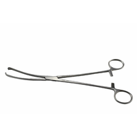 ARMO Uterine Forceps Teale vulsellum curved 25cm
