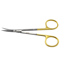 ARMO Iris Scissors curved Tungsten Carbide 11cm