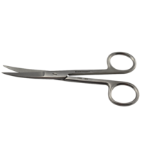 ARMO Surgical Scissors Sharp/sharp - curved 13cm