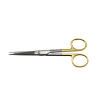 ARMO Surgical Scissors Sharp/sharp - straight, Tungsten Carbide 14cm