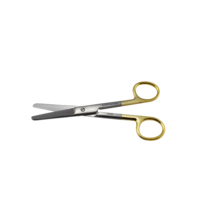 ARMO Surgical Scissors Blunt/blunt - straight, Tungsten Carbide 14cm