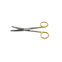 ARMO Surgical Scissors Blunt/blunt - curved, Tungsten Carbide 14cm