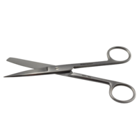 ARMO Surgical Scissors Sharp/blunt - straight 16cm
