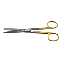 ARMO Surgical Scissors Sharp/blunt - straight, Tungsten Carbide 16cm