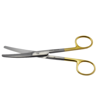 ARMO Surgical Scissors Blunt/blunt - curved, Tungsten Carbide 16cm