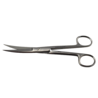 ARMO Surgical Scissors Sharp/sharp - curved 18cm