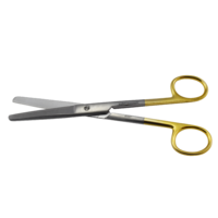 ARMO Surgical Scissors Blunt/blunt - straight, Tungsten Carbide 18cm