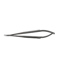 ARMO Castroviejo Micro smooth no lock curved Needleholder 16cm