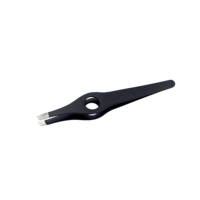 Tweezer Black Finish 9.5cm Single Use Box 10