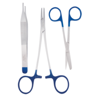 Suture Pack- sh/bl Scissors