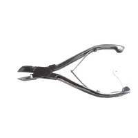 SAYCO Nail Nippers, Double Leaf Spring with lock - curved 16cm