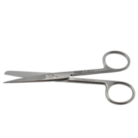 KLINI Surgical Scissors Sharp/blunt - straight 13cm