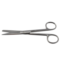 KLINI Surgical Scissors Sharp/blunt - straight 14cm