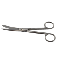 KLINI Surgical Scissors Sharp/blunt - curved 16cm