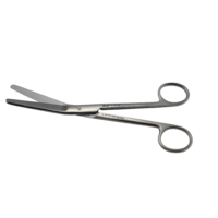 KLINI Uterine Scissors Fergusson Abdominal - angled 18cm