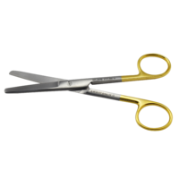 KLINI Surgical Scissors Blunt/blunt - straight, Tungsten Carbide 14cm