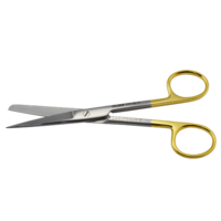 KLINI Surgical Scissors Sharp/blunt - straight, Tungsten Carbide14cm