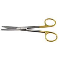 KLINI Mayo Scissors Straight Tungsten Carbide 14.5cm