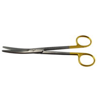 KLINI Mayo Scissors Curved Tungsten Carbide 17cm