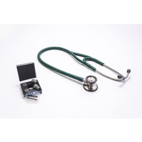 Cardiology Steth w/Access Hunter Green