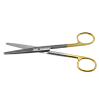 HIPP Surgical Scissors Blunt/blunt - straight, Tungsten Carbide 16cm