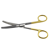HIPP Surgical Scissors Blunt/blunt - curved, Tungsten Carbide 14cm