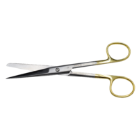 HIPP Surgical Scissors Sharp/blunt - straight, Tungsten Carbide 16cm