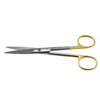 HIPP Surgical Scissors Sharp/sharp - straight, Tungsten Carbide 16cm