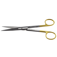 HIPP Surgical Scissors Sharp/sharp - straight, Tungsten Carbide 18cm