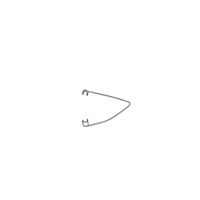 VINZENZ SATTLER Eye Specula Wire - 4mm blades Infant