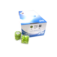 5cm FLEX-BANDAGE BITTER Green with stars box 36