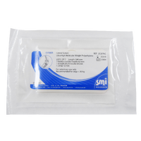 CCL E-FIBER USP 5 - 500mm + STRAIGHT &amp; CURVED NEEDLE + 1 CRIMP
