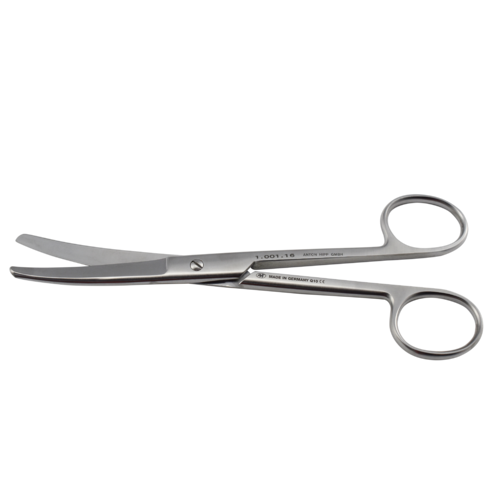 HIPP Surgical Scissors Blunt/blunt - curved 16cm