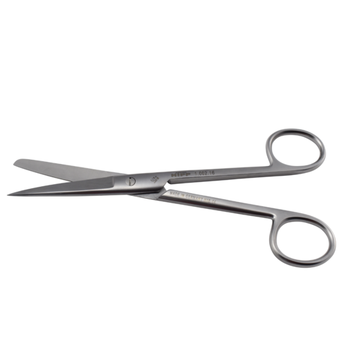 HIPP Surgical Scissors Sharp/blunt - straight 16cm
