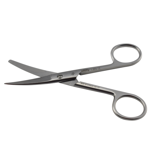 HIPP Surgical Scissors Sharp/blunt - curved 13cm