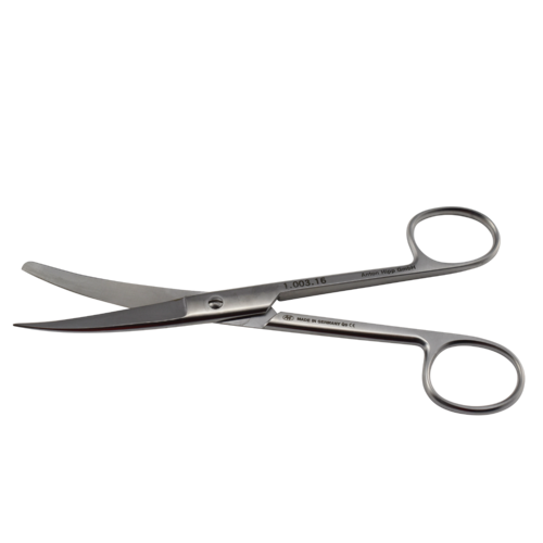 HIPP Surgical Scissors Sharp/blunt - curved 16cm