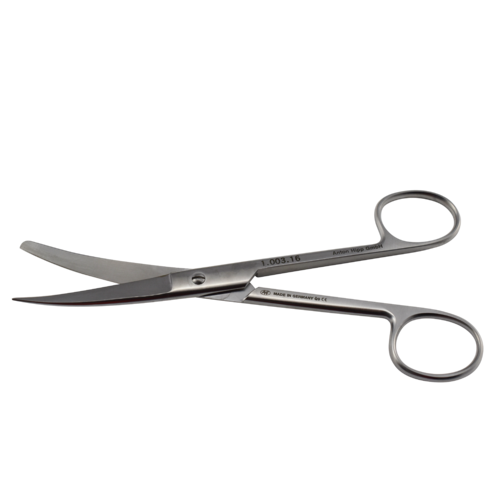 HIPP Surgical Scissors Sharp/blunt - curved 16cm