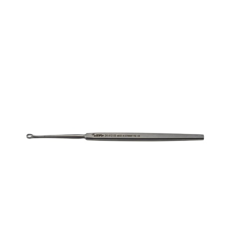 HIPP Bone Curettes Fox - 3mm diameter 14cm