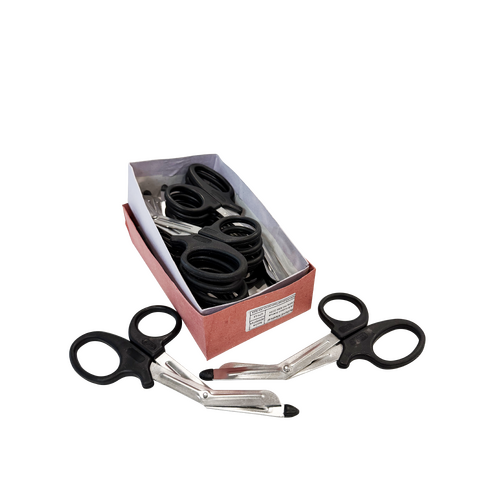 Universal Trauma Scissors 19cm Black (Box of 12)