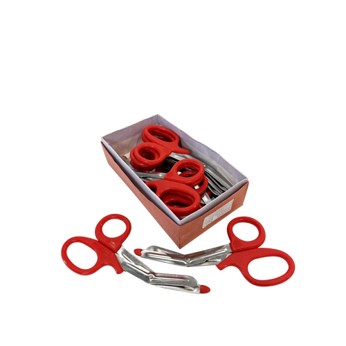 Universal Trauma Scissors 19cm Red (Box of 12)